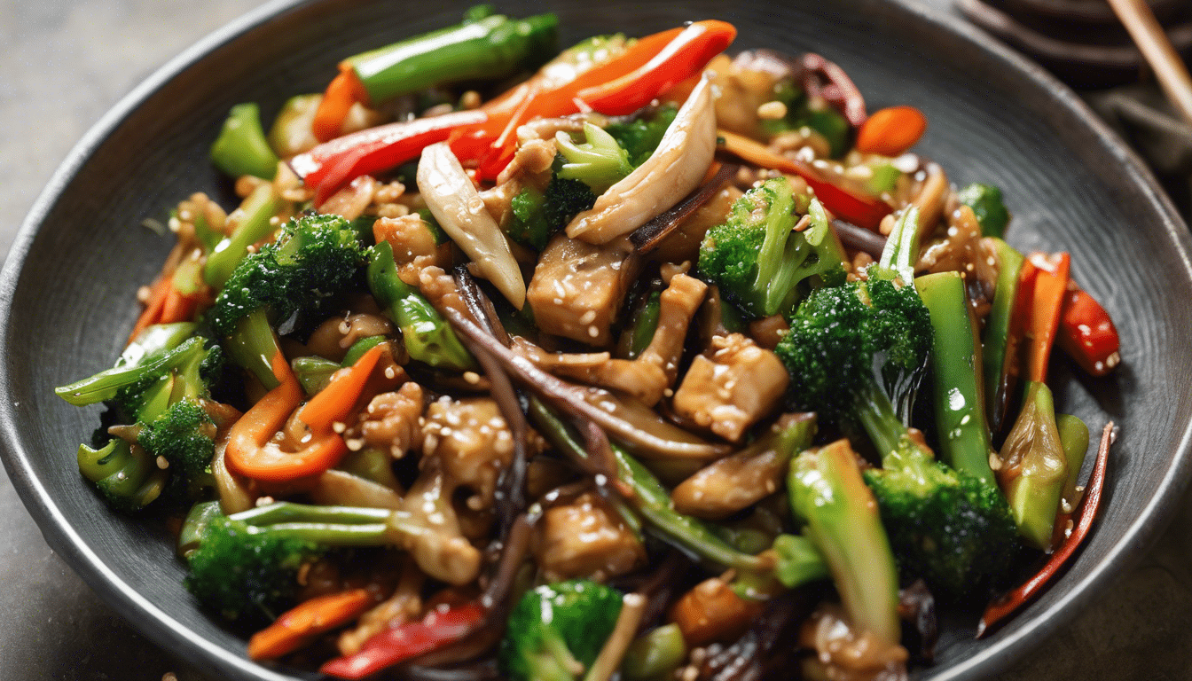 Vegetable Hummingbird Stir Fry