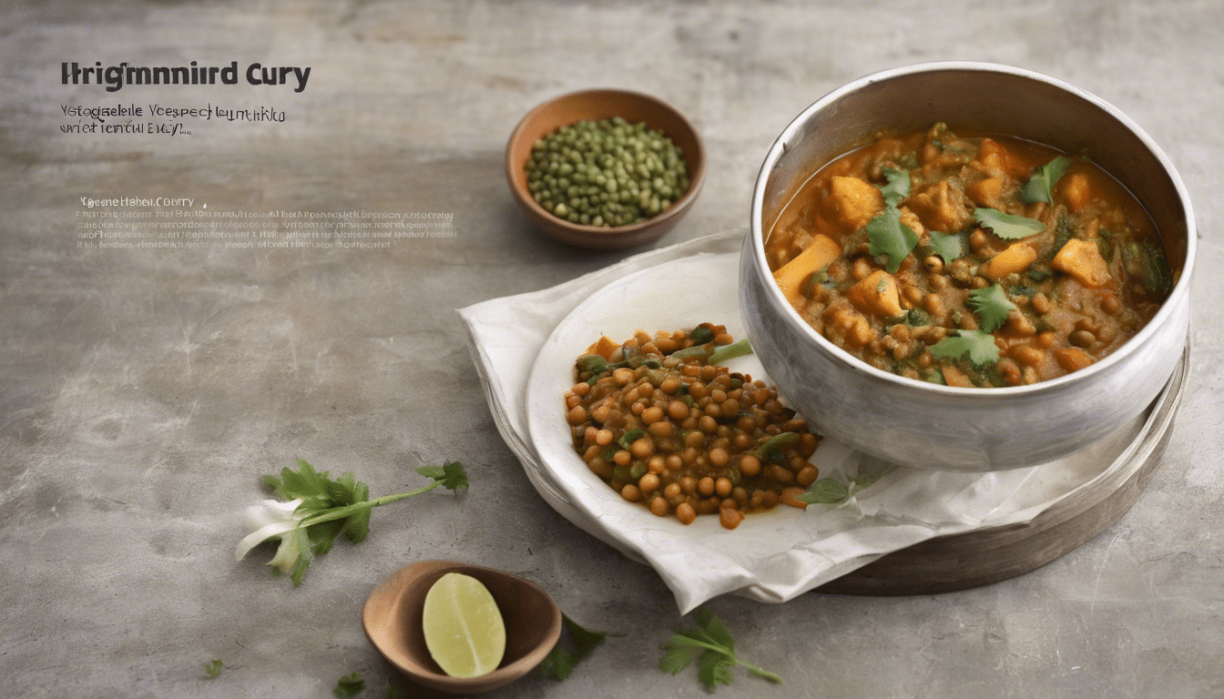 Vegetable Hummingbird and Lentil Curry