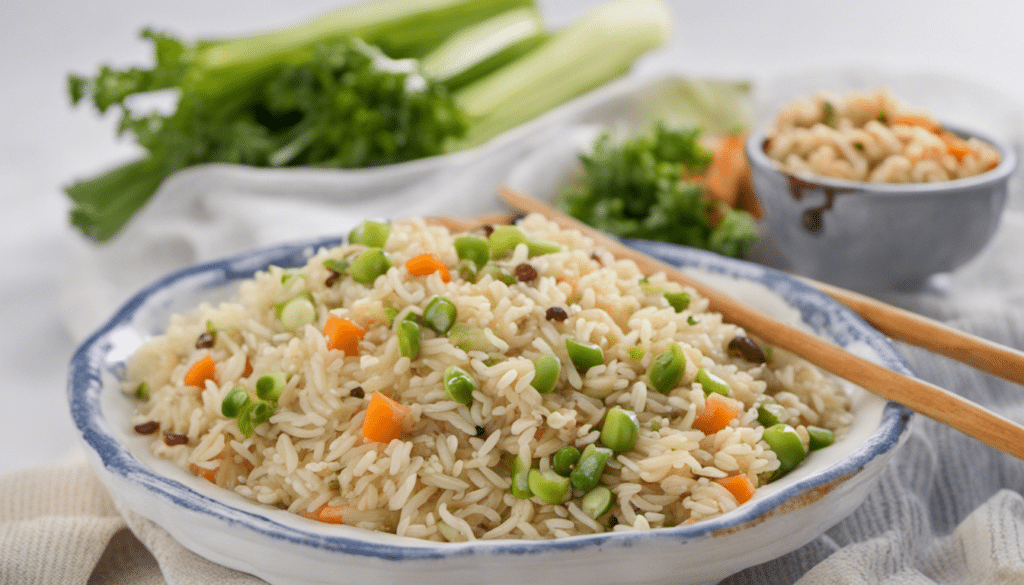 Vegetable Rice Pilaf with Celery Seed