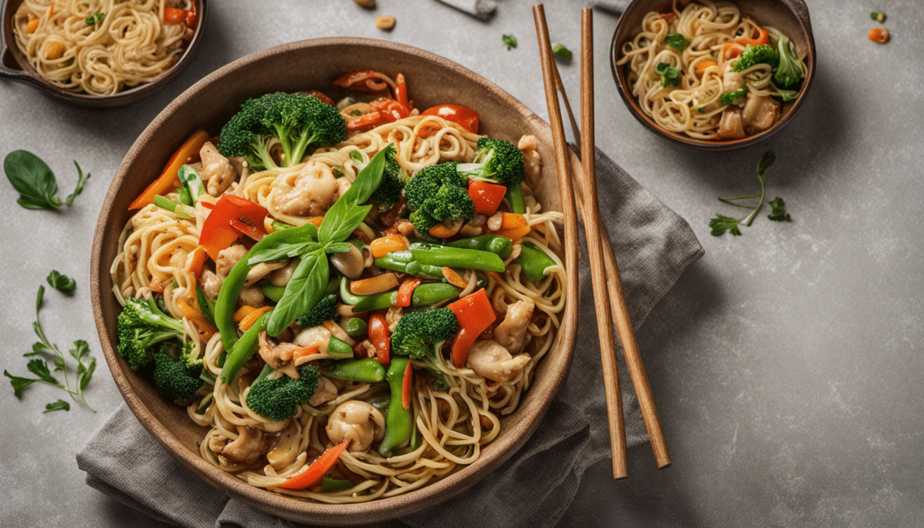 Vegetable Stir-Fry with Noodles