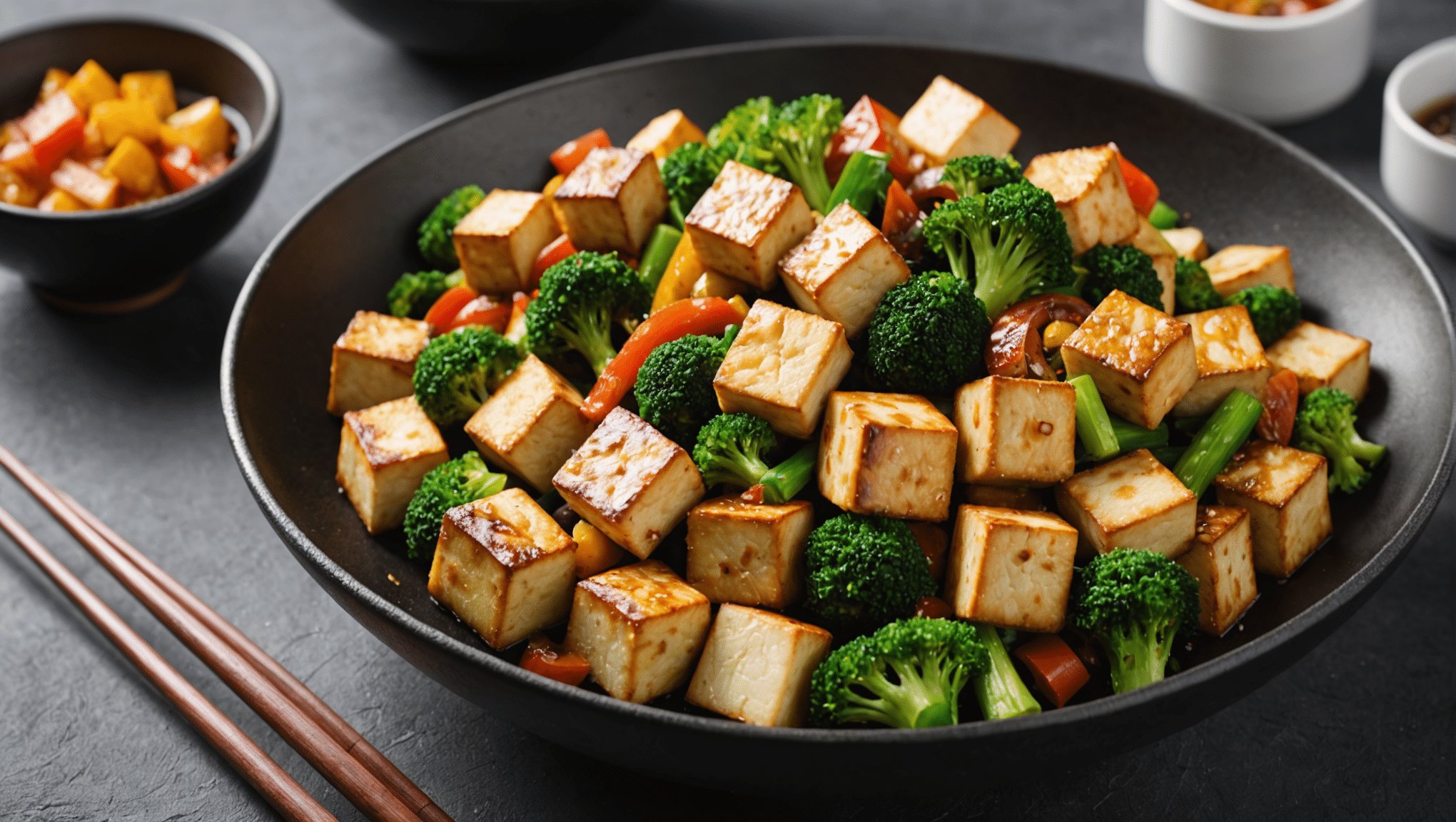 Vegetable Stir-fried Assorted Tofu