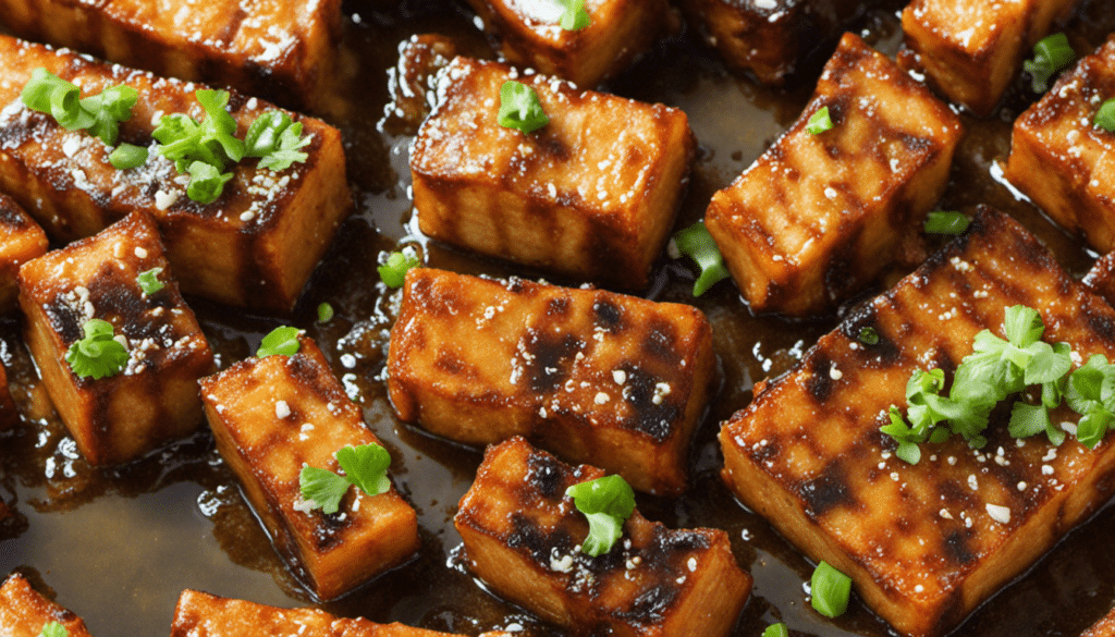 Vegetarian Caramelized Tofu