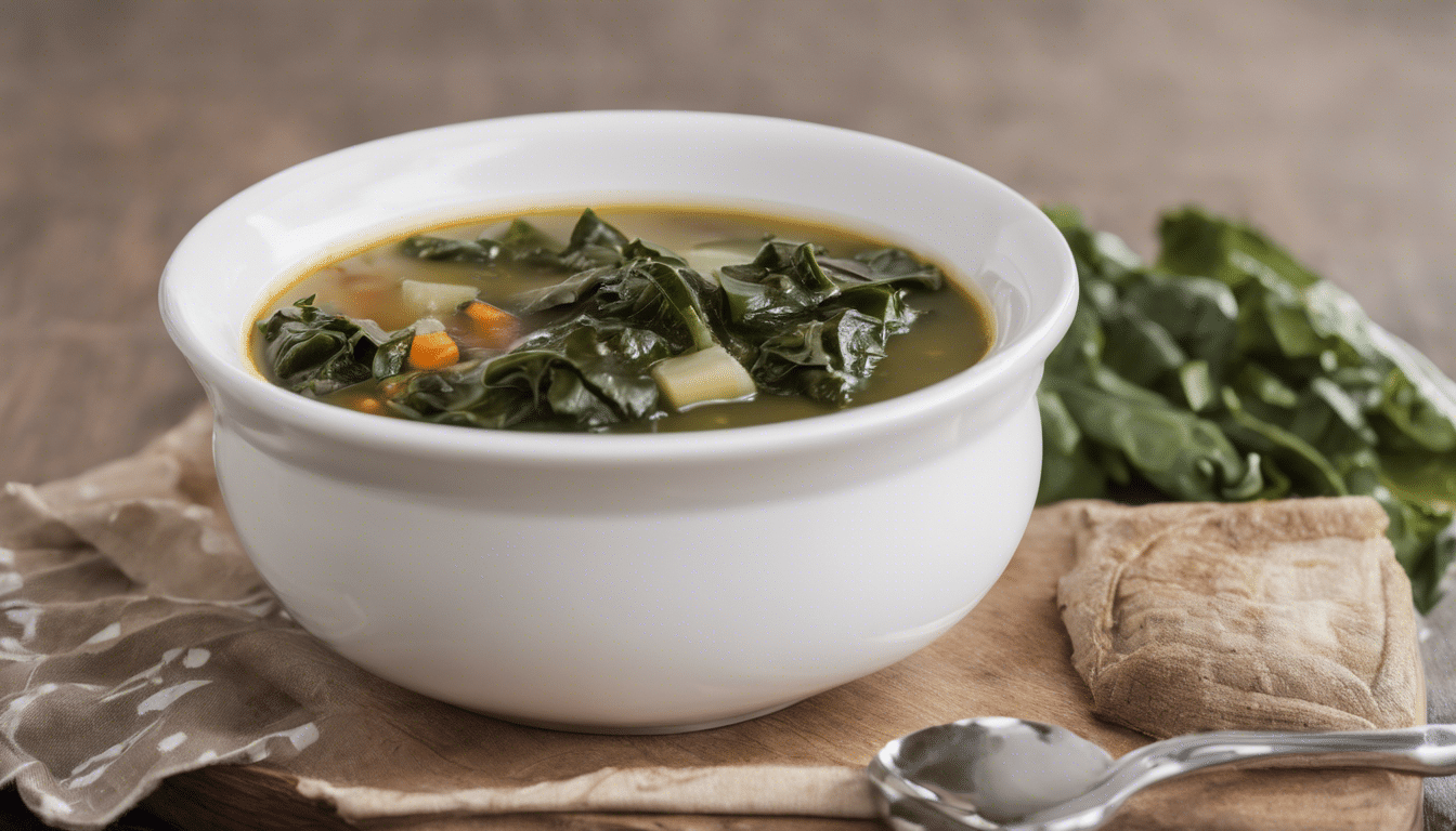 Vegetarian Collard Greens Soup