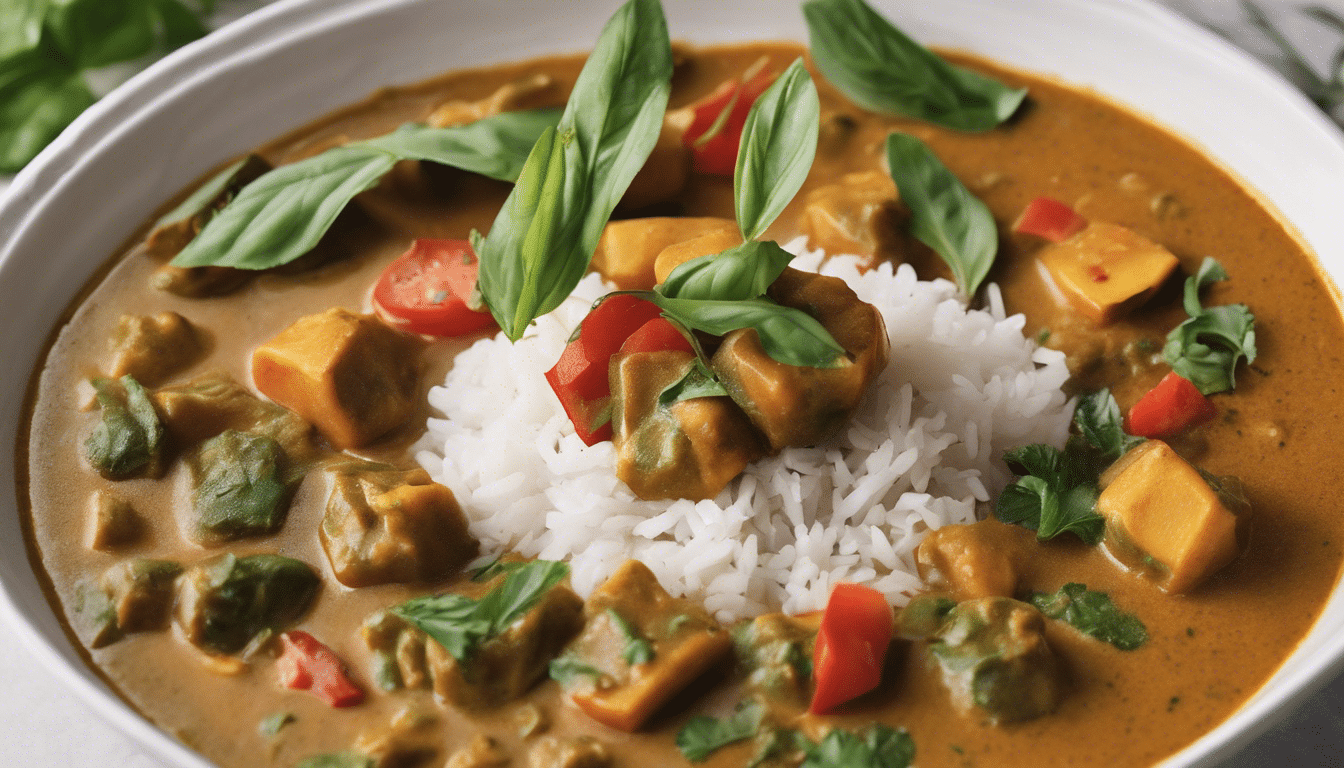 Vegetarian Curry with Holy Basil