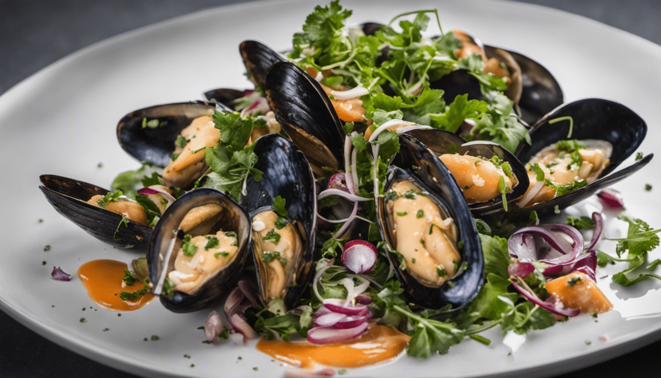 Vegetarian Mussel Salad