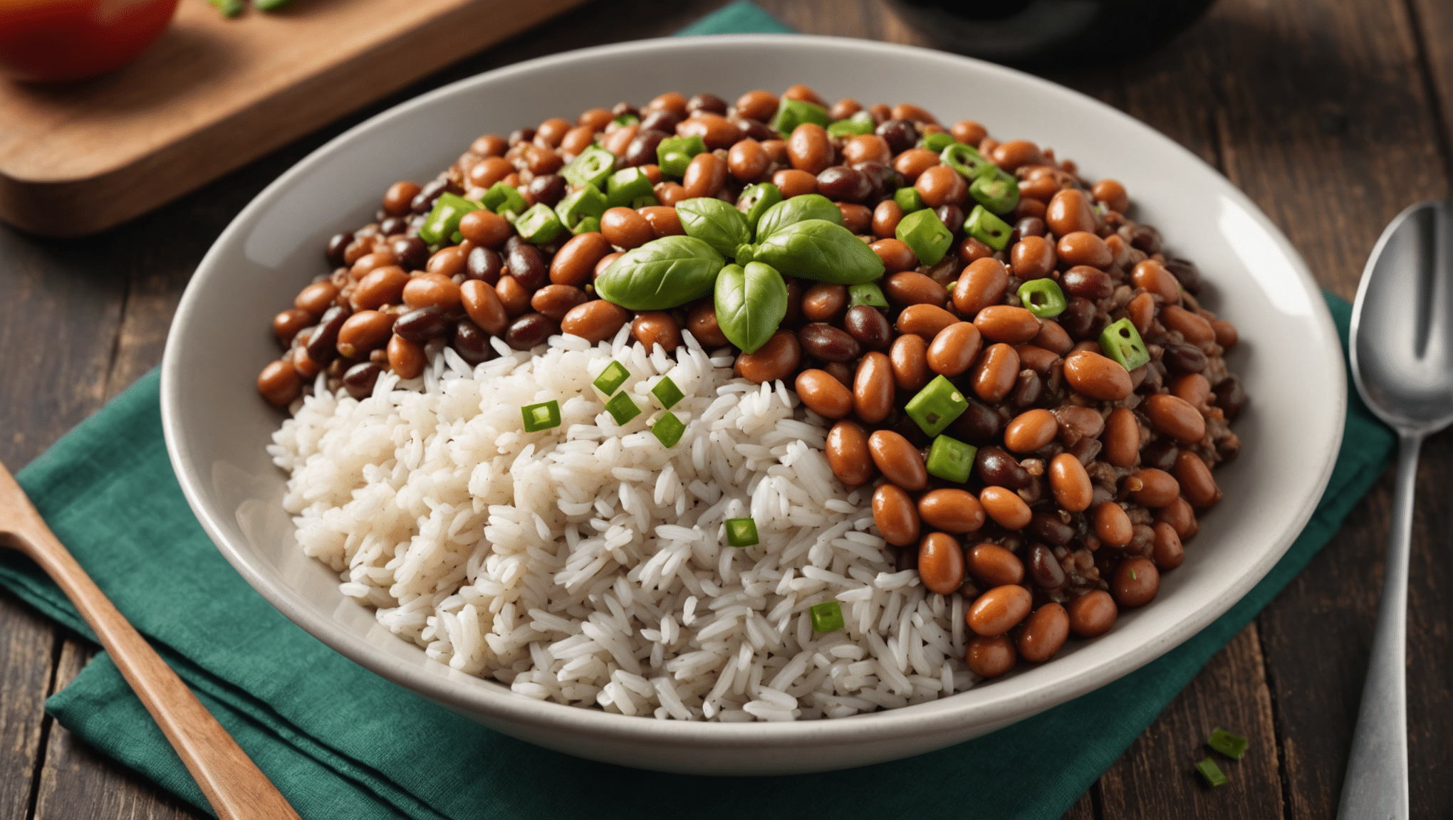 Vegetarian Rice and Beans