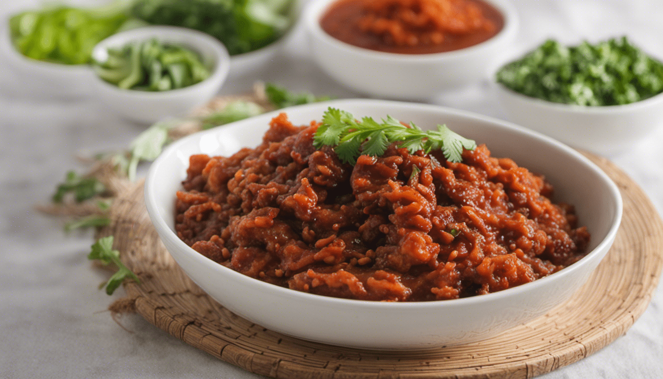 Vegetarian Sambal