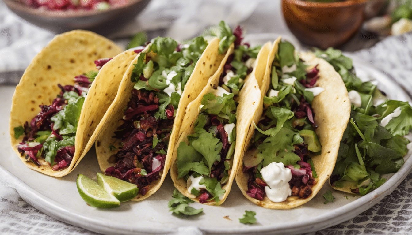 Vegetarian Sheep Sorrel Tacos