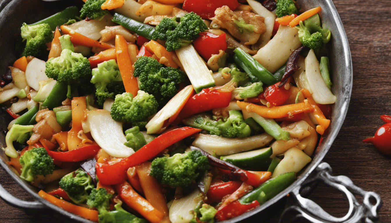 Vegetarian Stir-Fried Vegetables