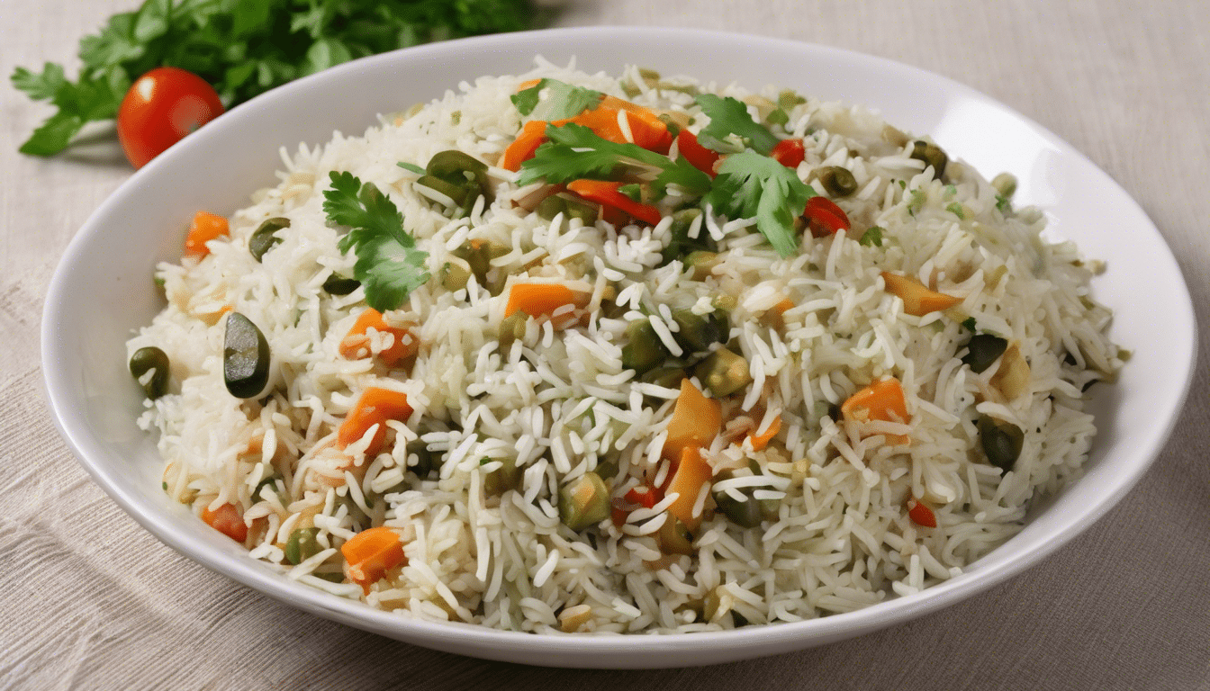 Veggie Pulao with Raita