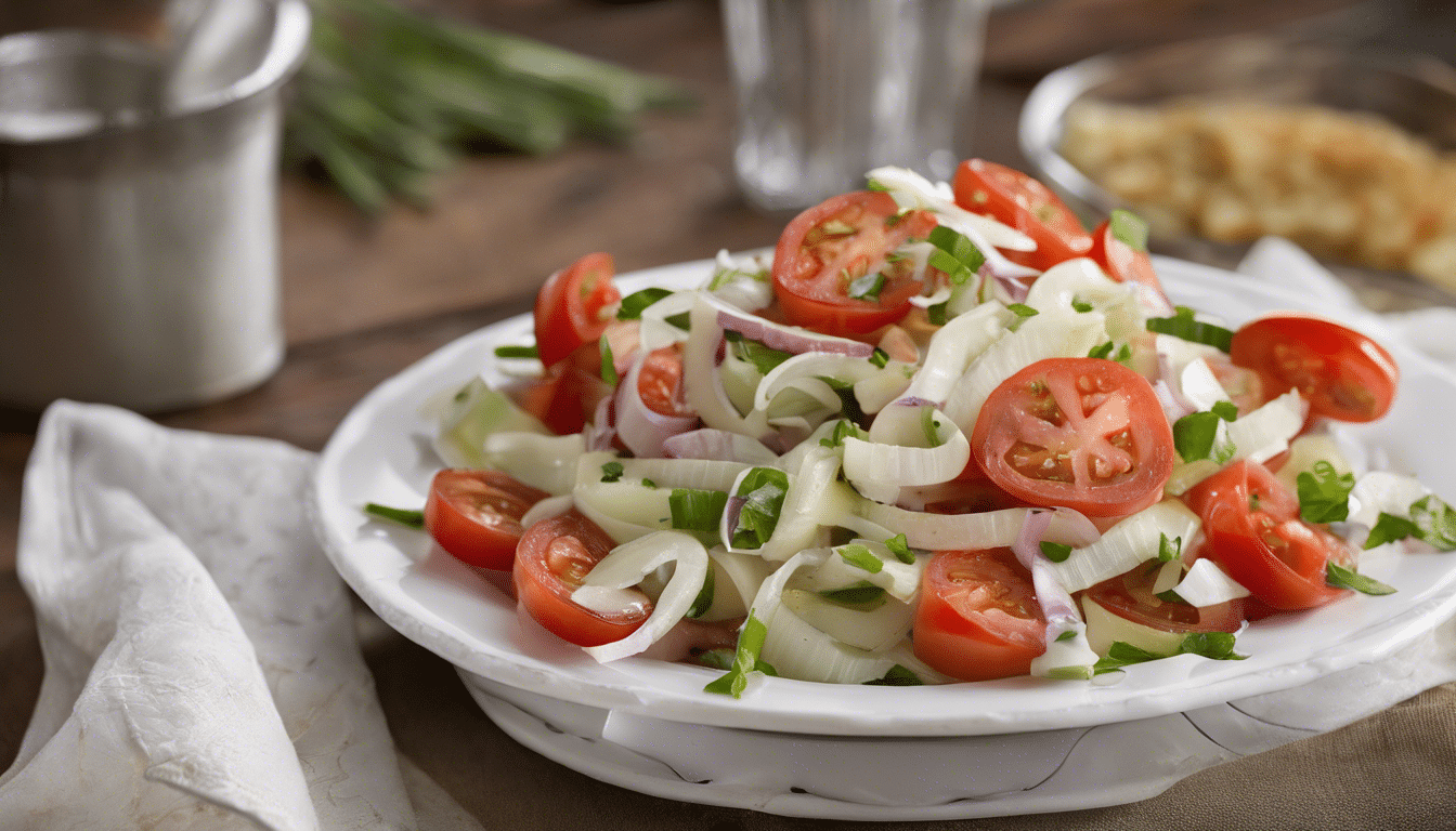 Vidalia Onion and Tomato Salad