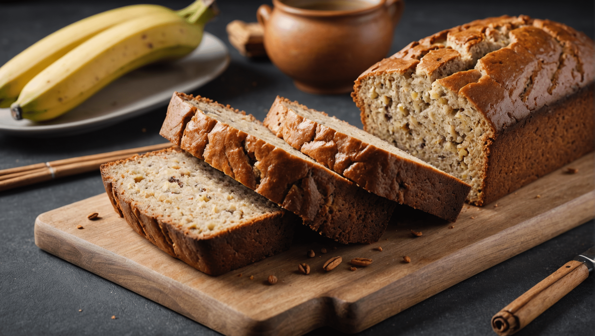 Vietnamese Cinnamon Banana Bread