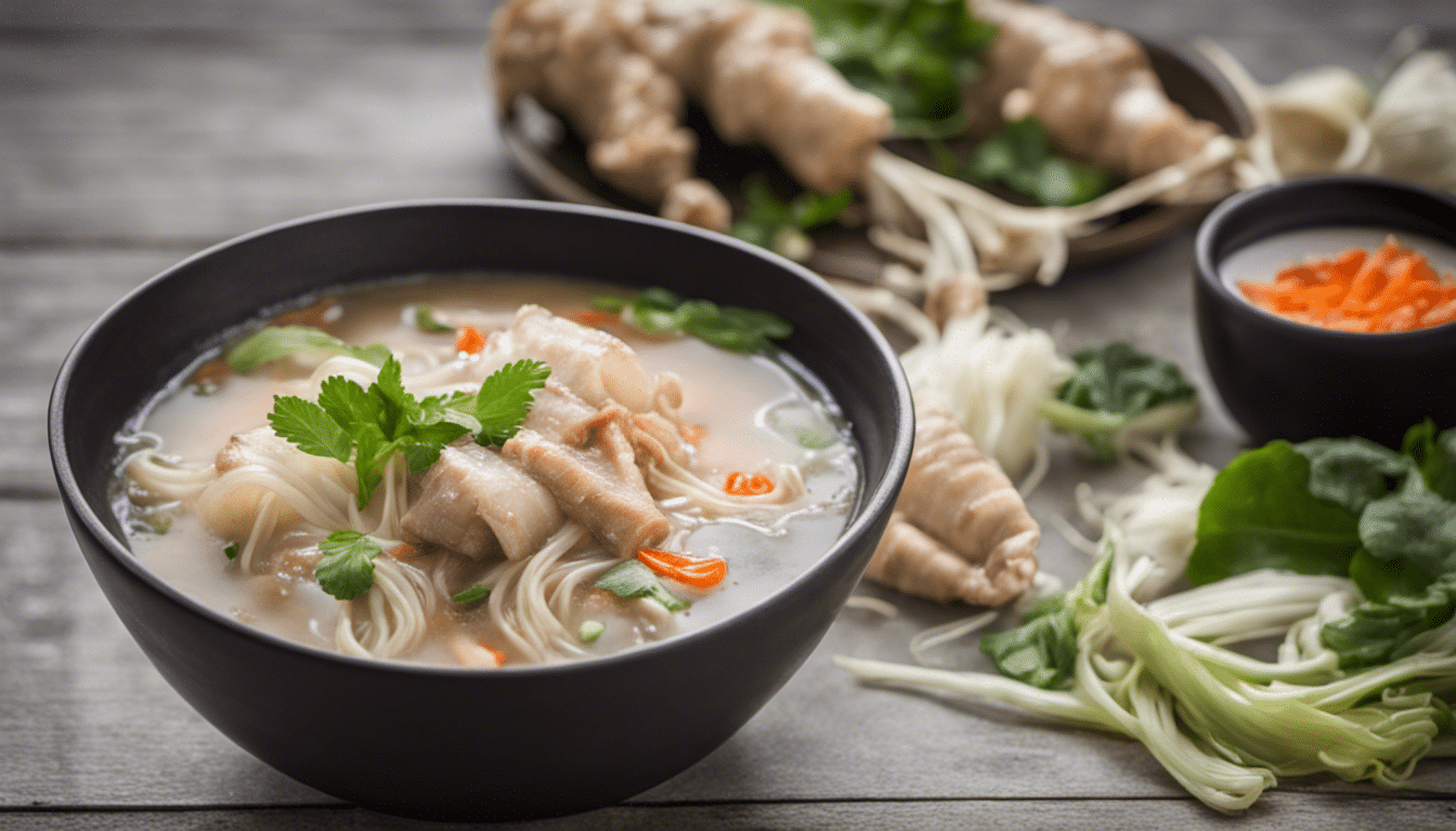 Vietnamese Lesser Galangal Noodle Soup