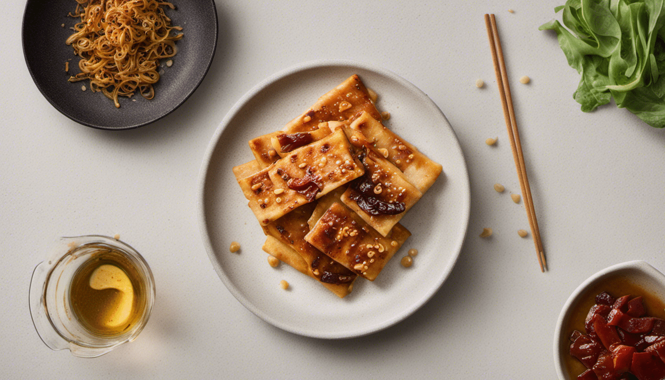 Vinegar-Glazed Tofu Sheets