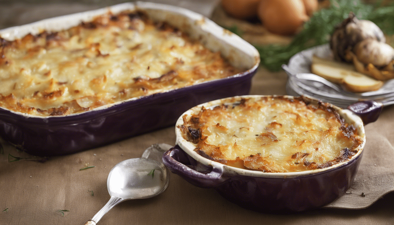 Walla Walla Sweet Onion and Potato Gratin - Your Gourmet Guru