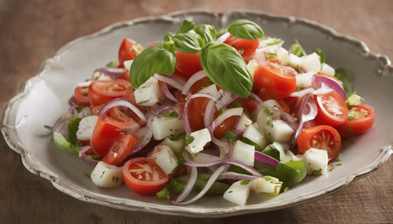 Walla Walla Sweet Onion and Tomato Salad