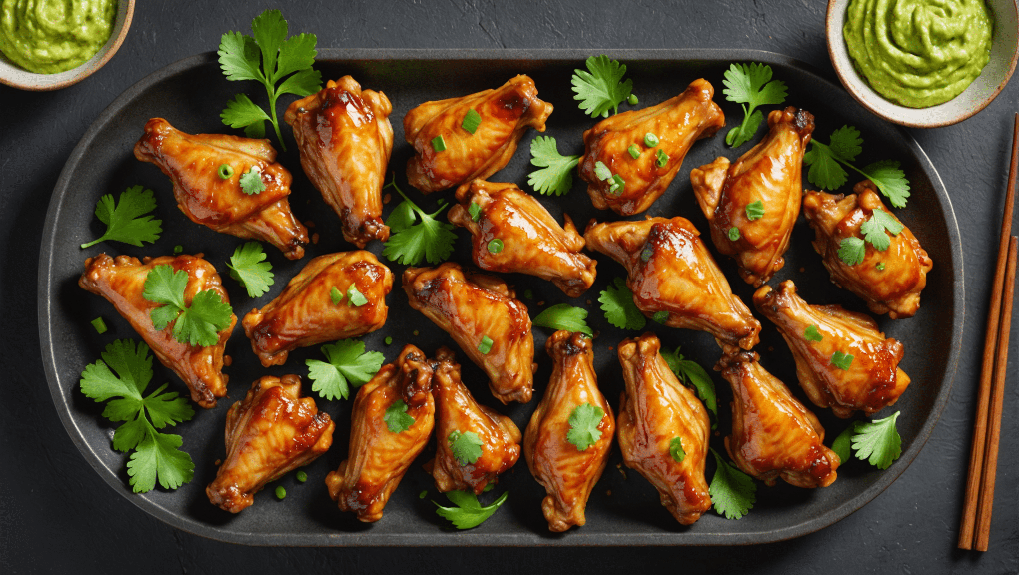 Wasabi Ginger Chicken Wings