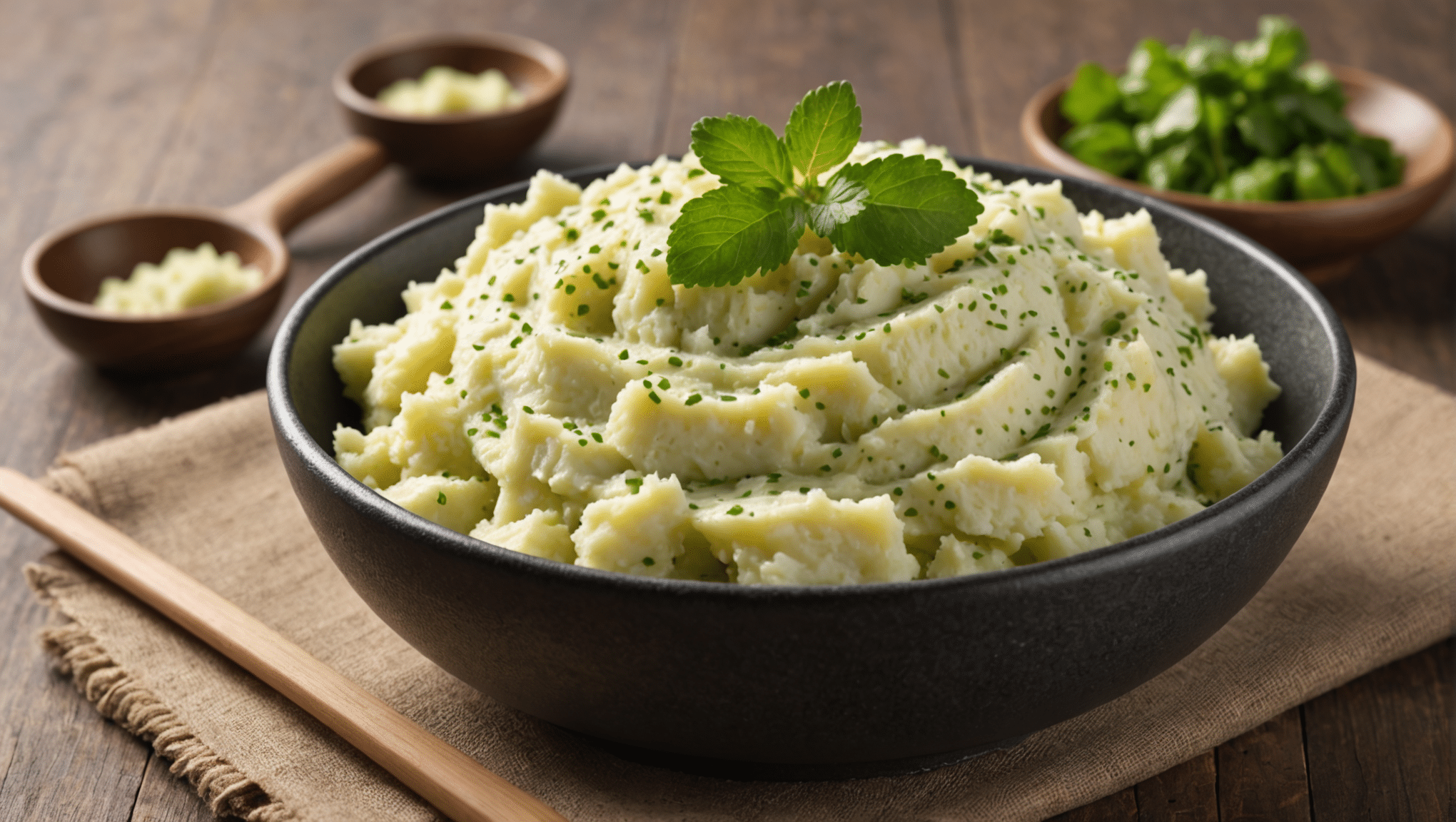 Wasabi Mashed Potatoes