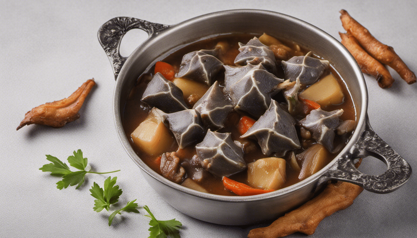 Water Caltrop and Pork Stew