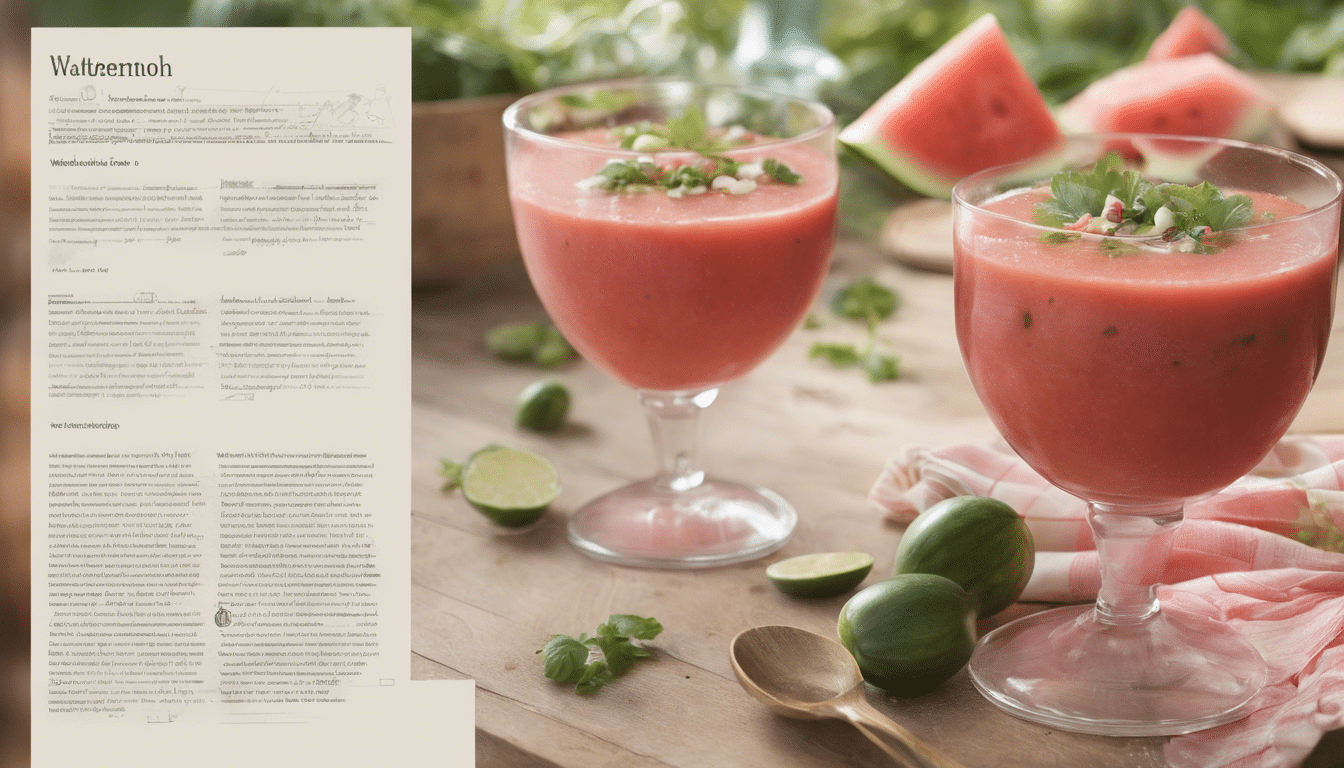 Watermelon Gazpacho