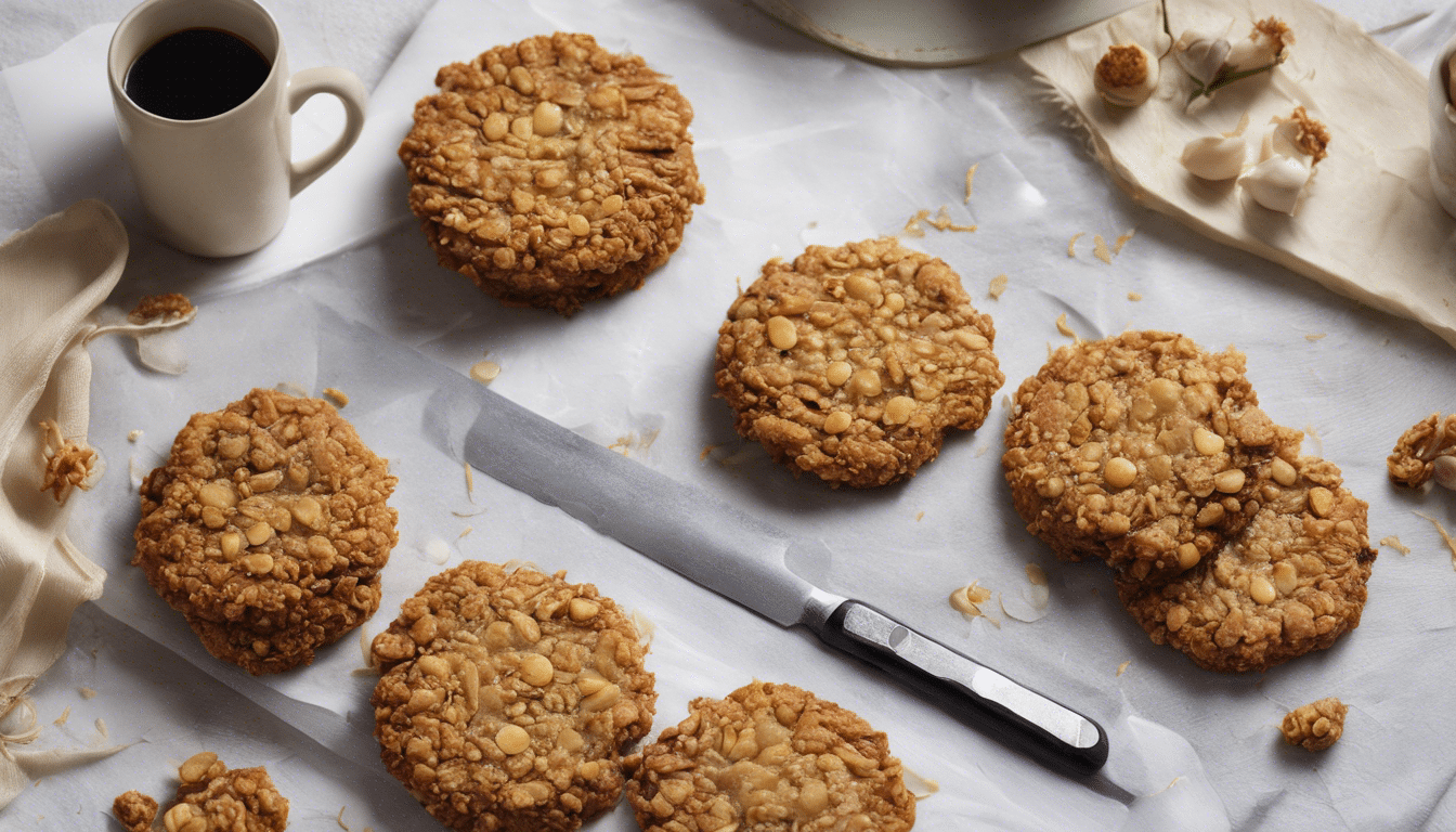 Wattleseed Anzac Biscuits