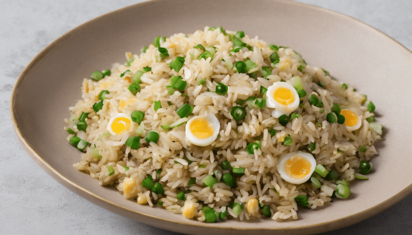 Welsh Onion and Egg Fried Rice