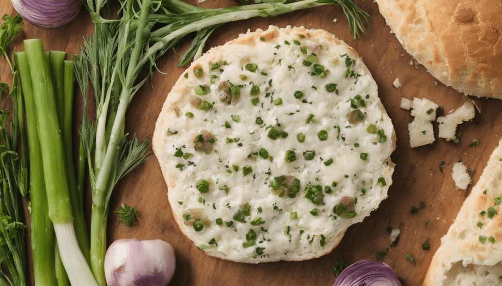 Welsh Onion and Herb Bread