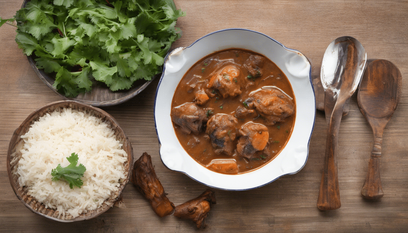 West African Njangsa Chicken Stew