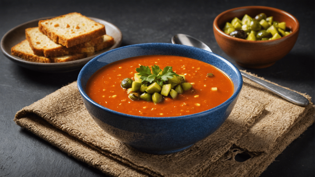 West Indian Gherkin and Tomato Soup