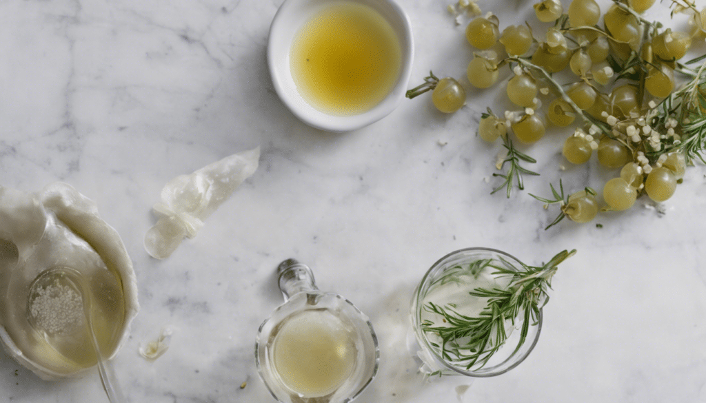 White Currant and Rosemary Cordial