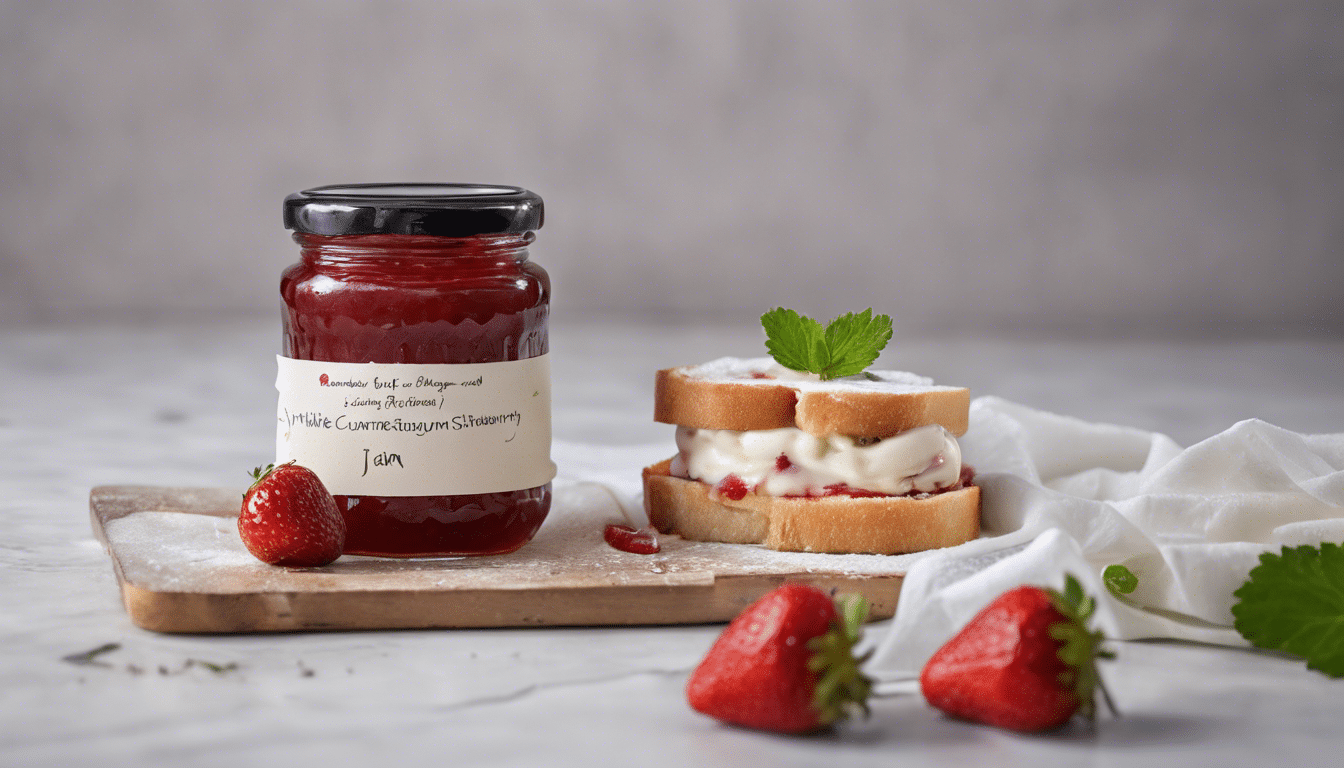 White Currant and Strawberry Jam
