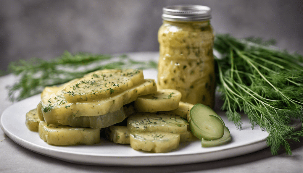 White Mustard and Dill Pickles