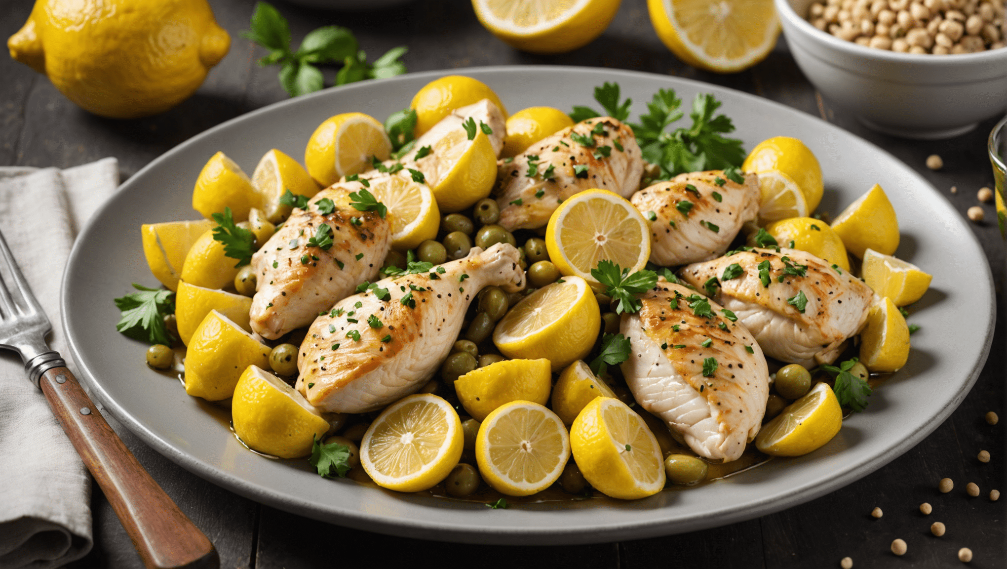 White Pepper and Lemon Chicken