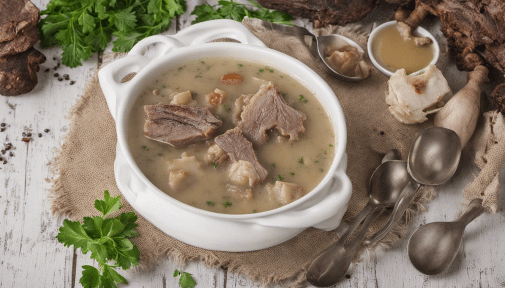 White Soup with Goat Meat