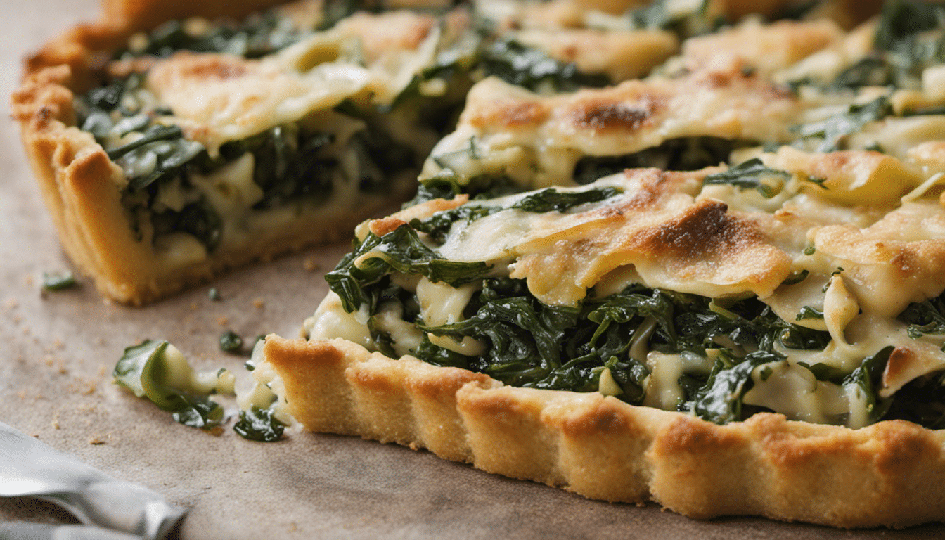 Wild Leek and Swiss Chard Tart