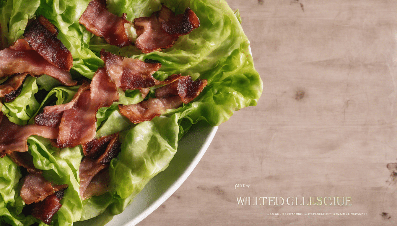 Wilted Lettuce with Bacon