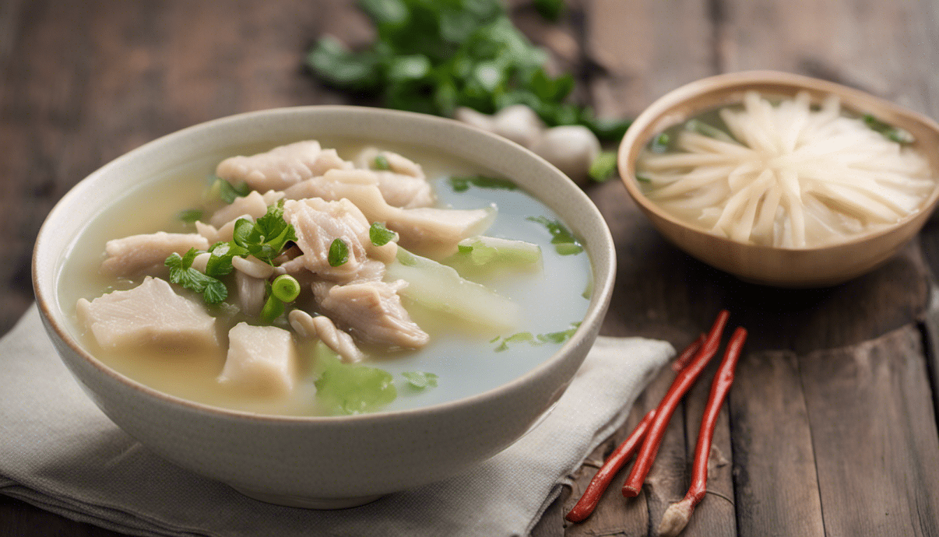 Winter Melon and Chicken Soup