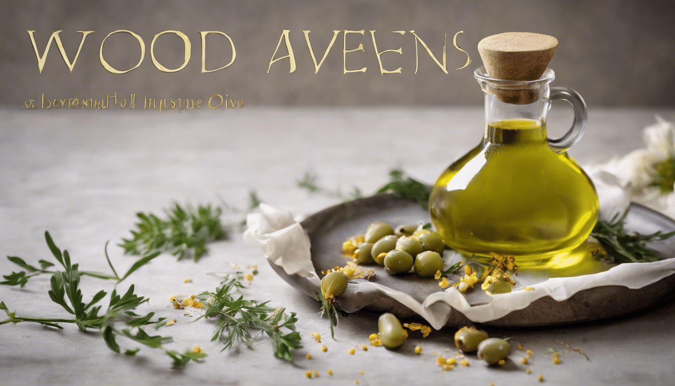 Wood Avens Infused Olive Oil