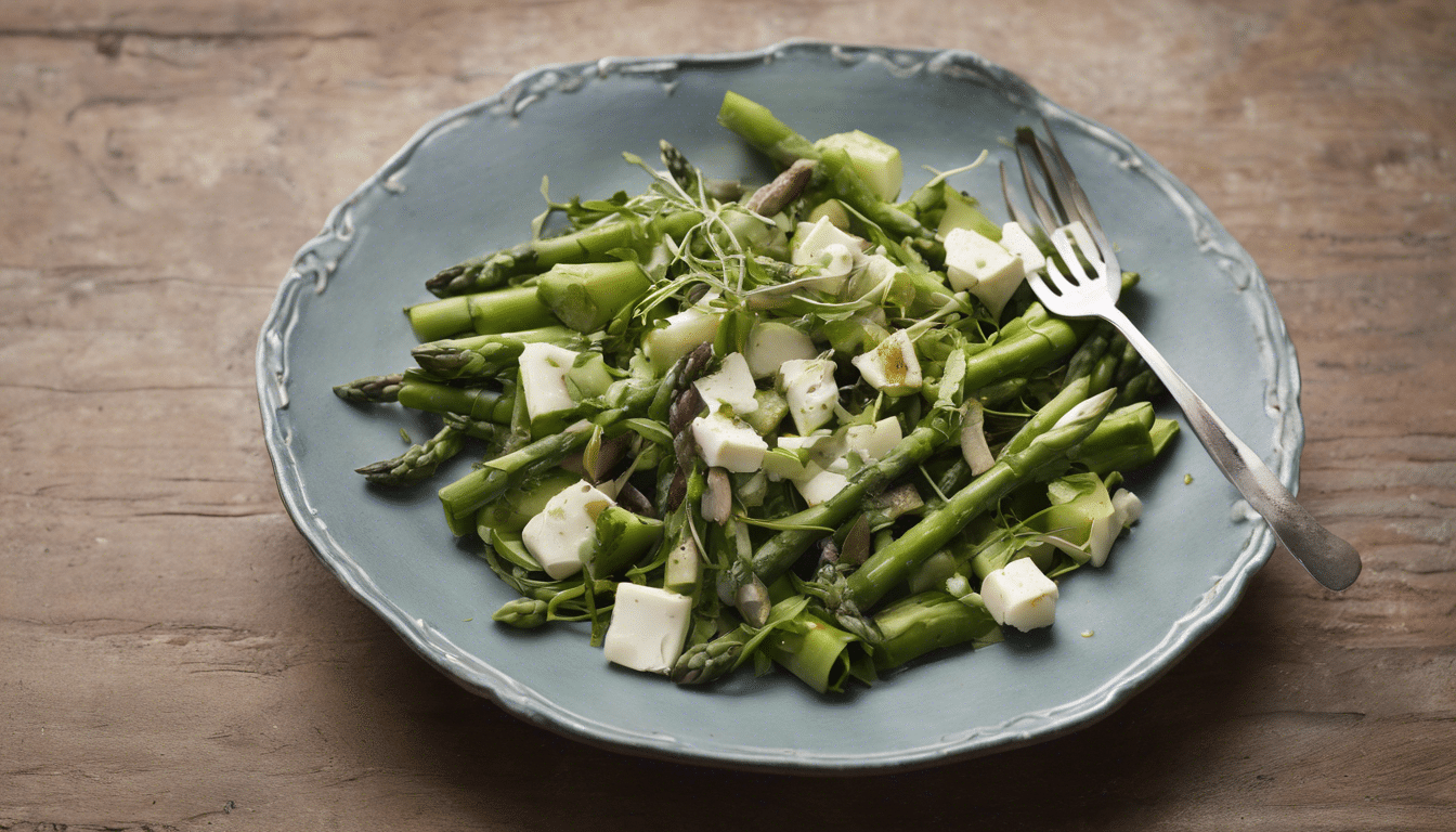 Woodruff and Asparagus Salad