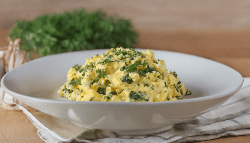 Wormwood Scrambled Eggs: A breakfast dish that incorporates finely chopped Wormwood leaves into scrambled eggs.