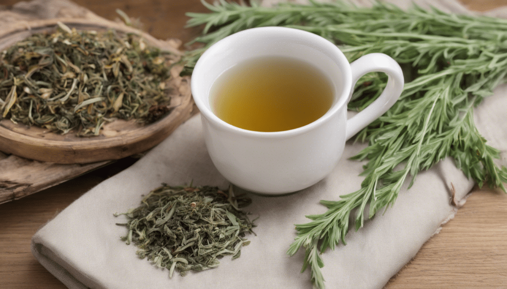 Wormwood Tea: A bitter tea made from the dried leaves of Wormwood.