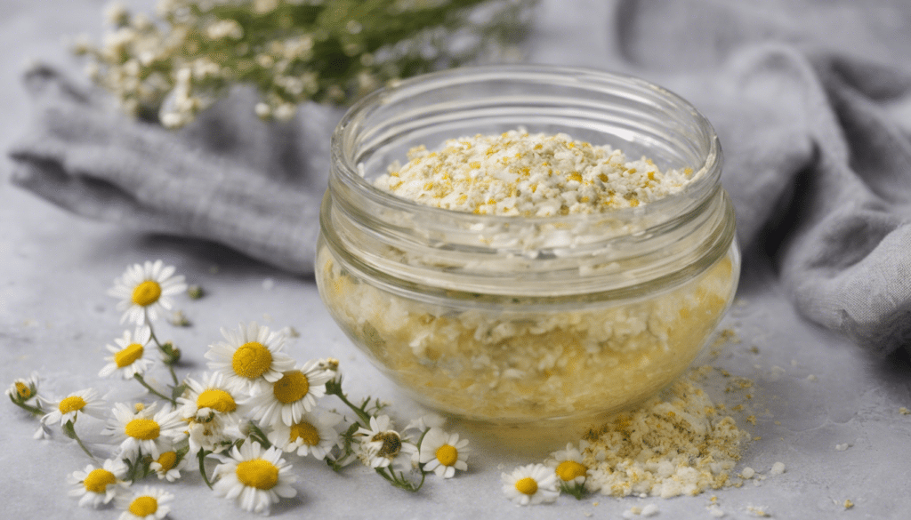 Yarrow and Chamomile Soothing Bath Soak Recipe