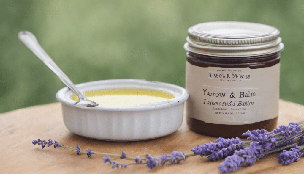 Yarrow and Lavender Balm Recipe