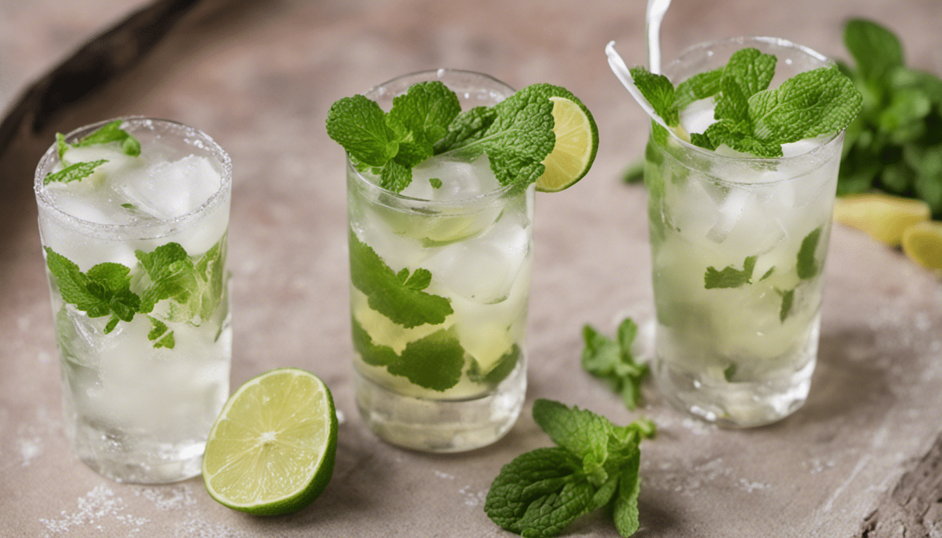 Yarrow and Mint Mojito