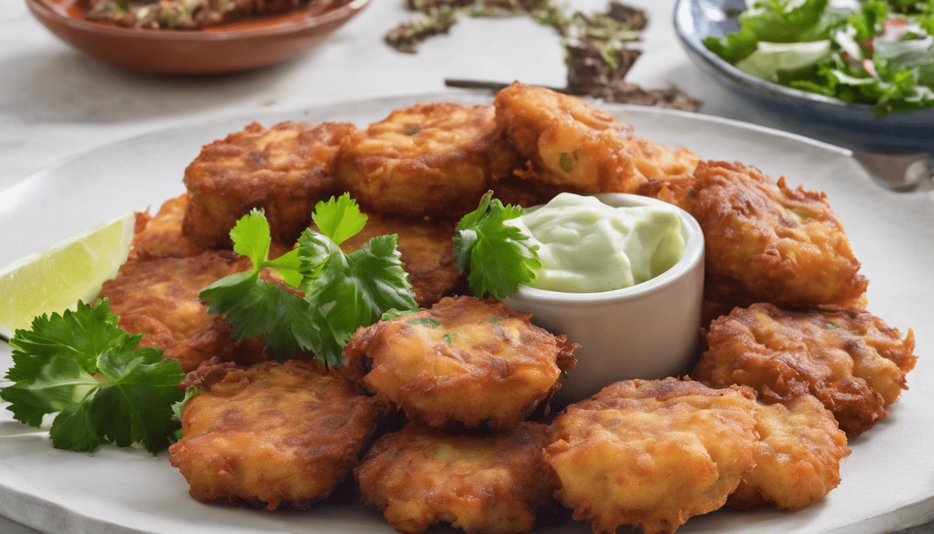 Yautia Horquetas Fritters