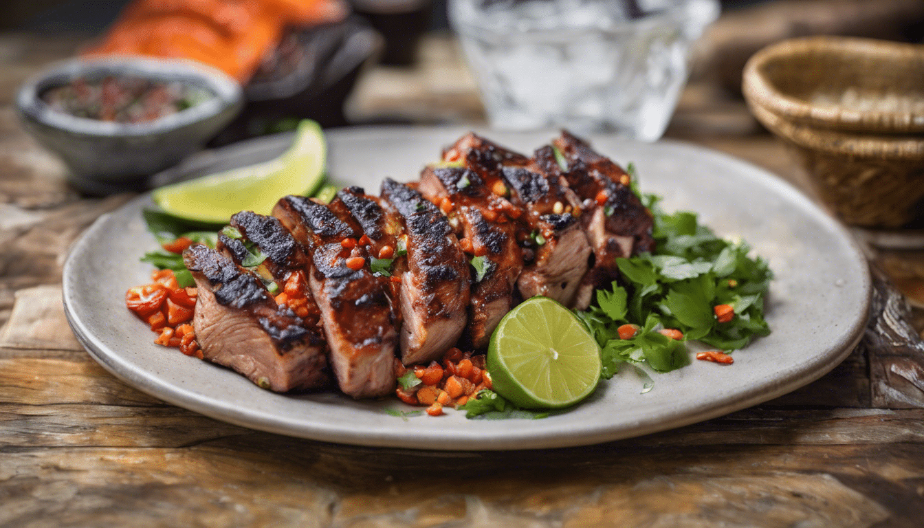 Yucatan-Style Grilled Pork with Annatto