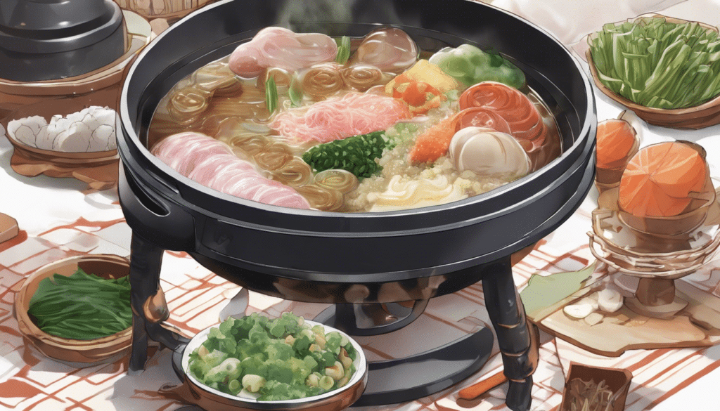 Yudofu Hot Pot with Winter Vegetables
