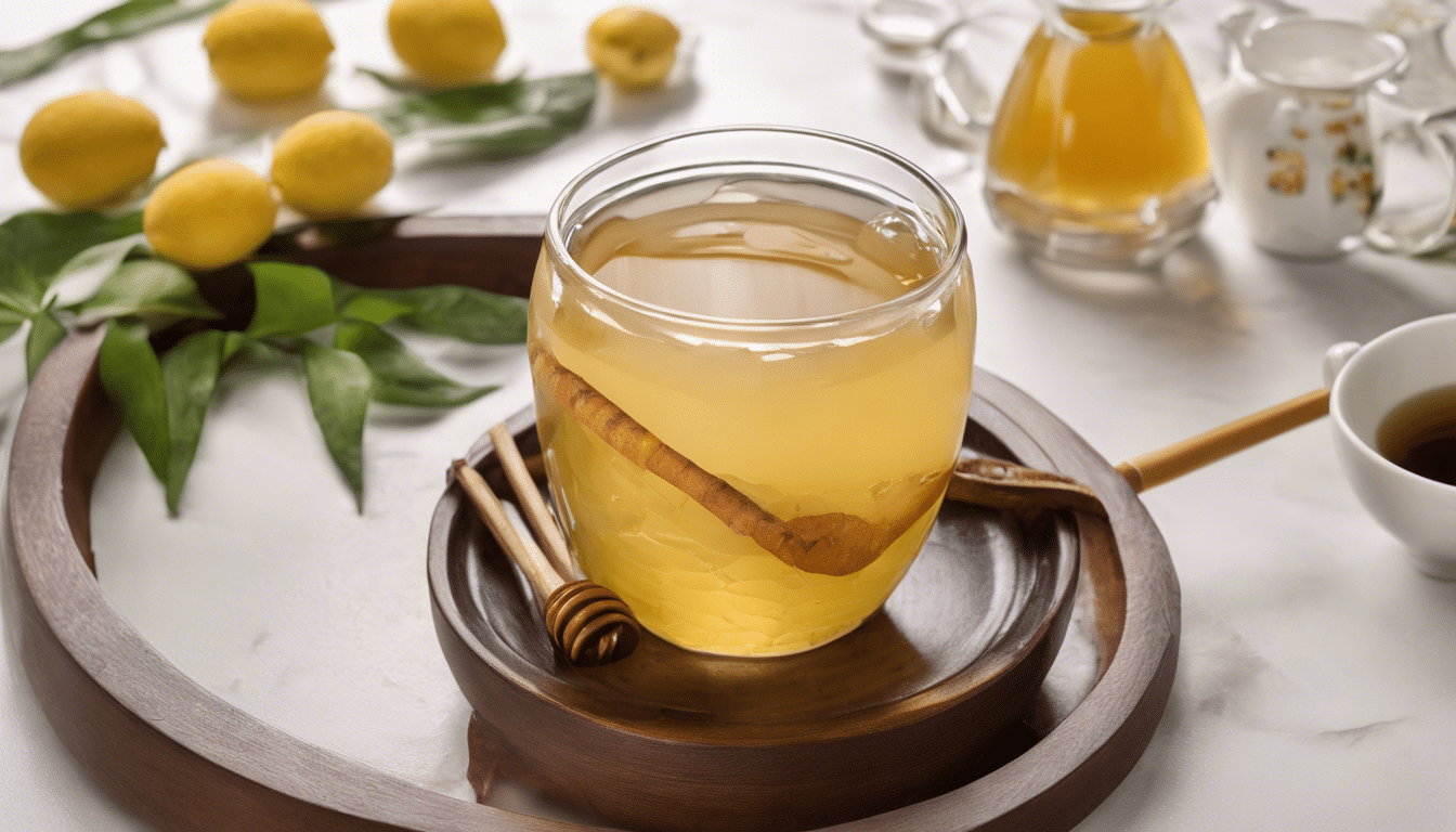 Yuzu Honey Tea