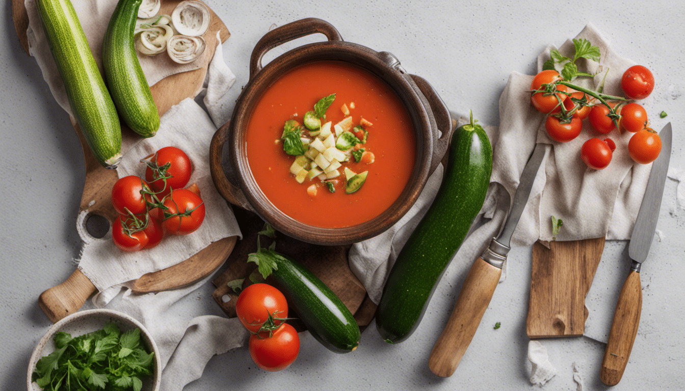 Zucchini and Tomato Soup
